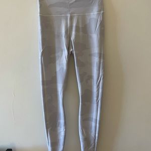 Alo white camo leggings
